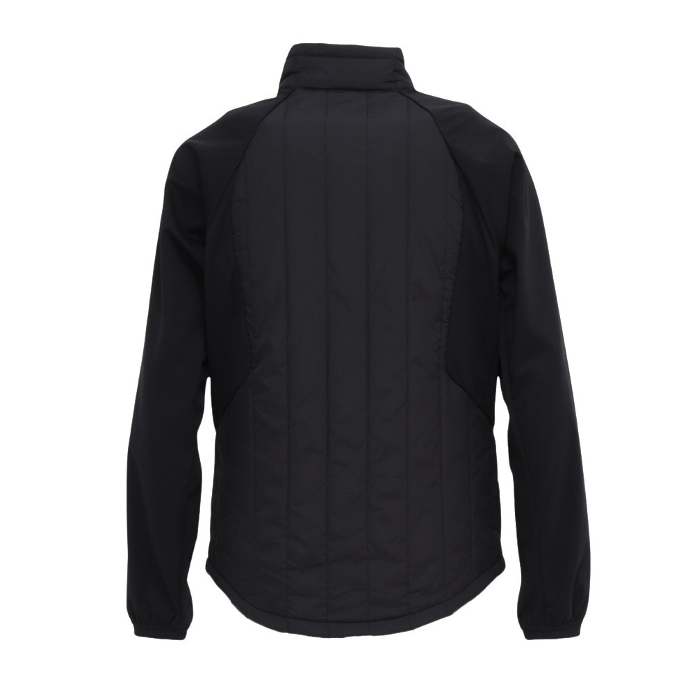 5525GOLF ゴルフ　フルジップ　ジャケット ブラック adidas（アディダス） コート ジャケット ダンボールニット バックロゴ