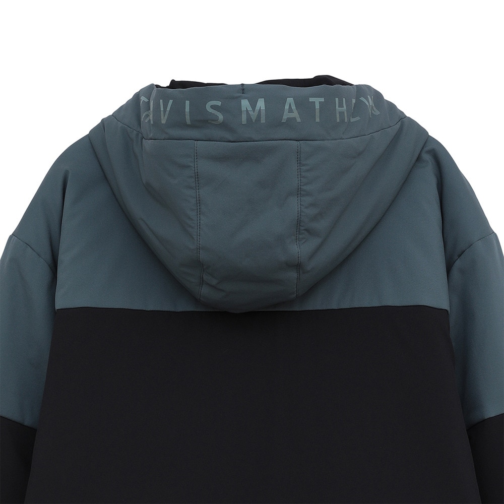 トラヴィスマシュー　ダウンパネル付きジャケット 黒/グレー トラヴィスマシュー（Travis Mathew）（メンズ）ゴルフウェア アウター