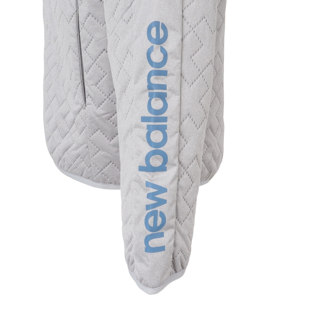 ニューバランス（new balance）（メンズ）ゴルフウェア アウター 防風 中綿 QUILTED フルジップ フーディ 012-5220006-020