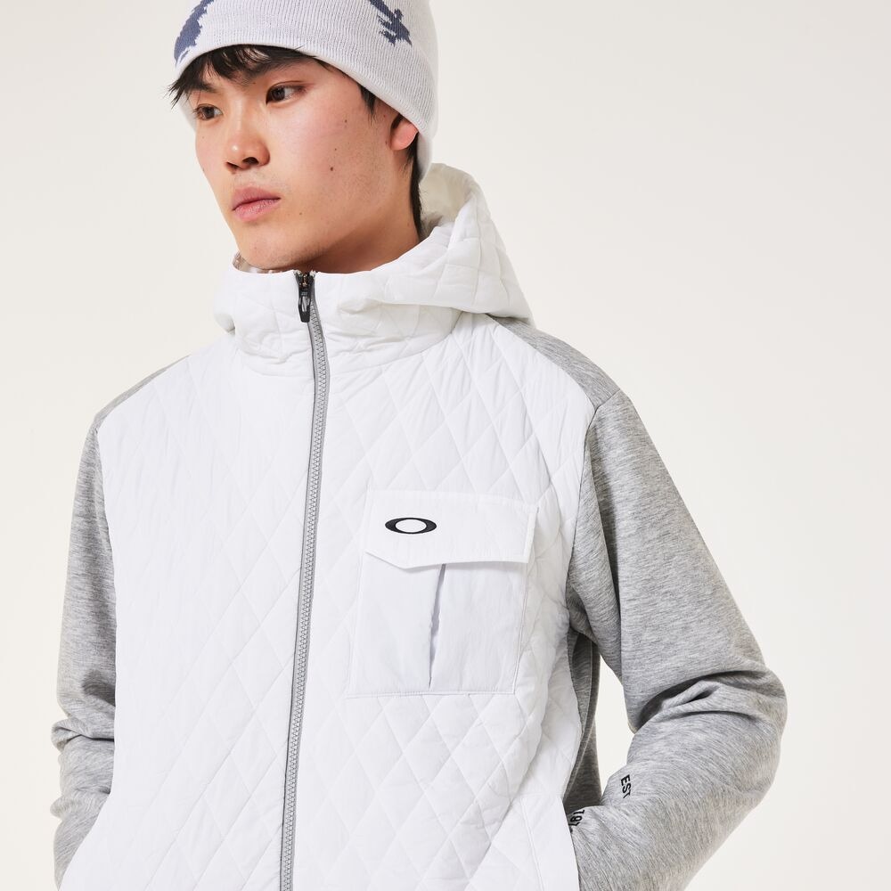 オークリー(OAKLEY)ゴルフウェア 軽量 アウター HYBRID PUFF フリースジャケット FOA408280-27B… オークリー（OAKLEY）（メンズ）ゴルフウェア 軽量 アウター HYBRID