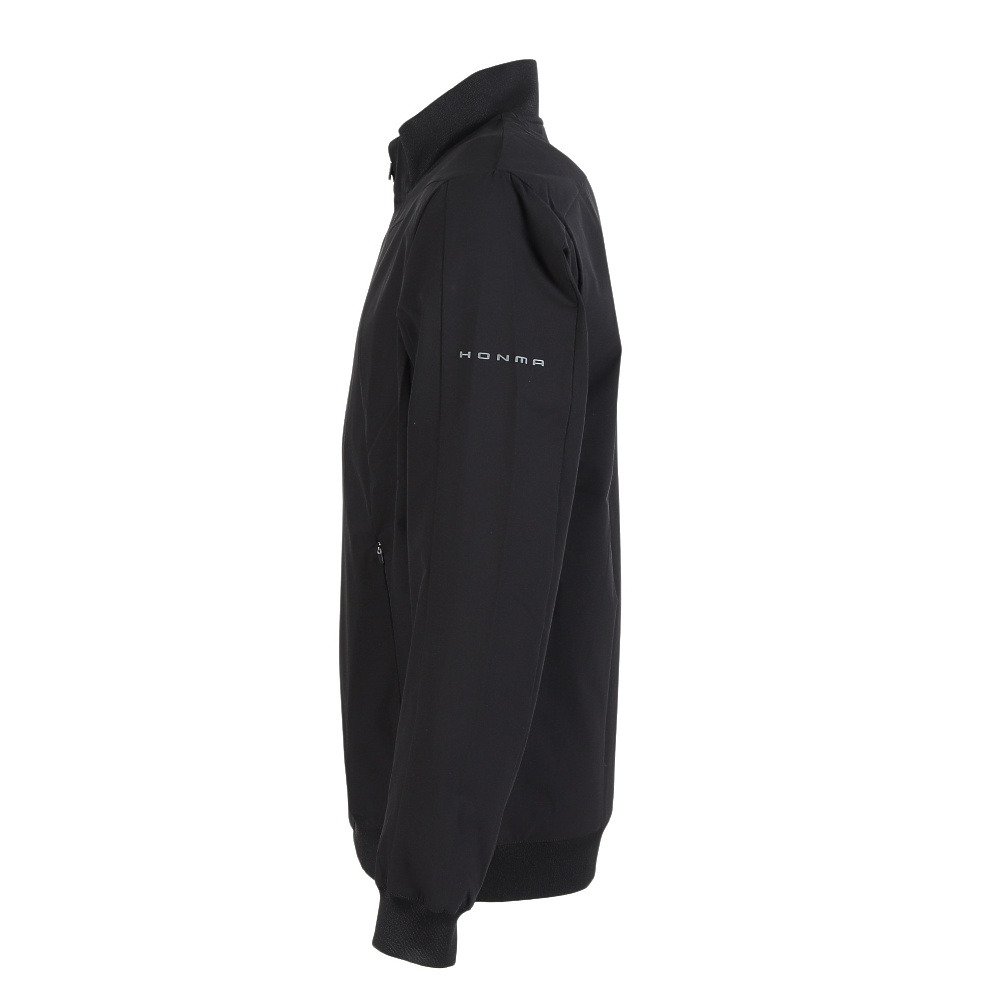 本間ゴルフ（HONMA）（メンズ）ゴルフウェア 防風 保温 アウター PADDING フルジップジャケット BK