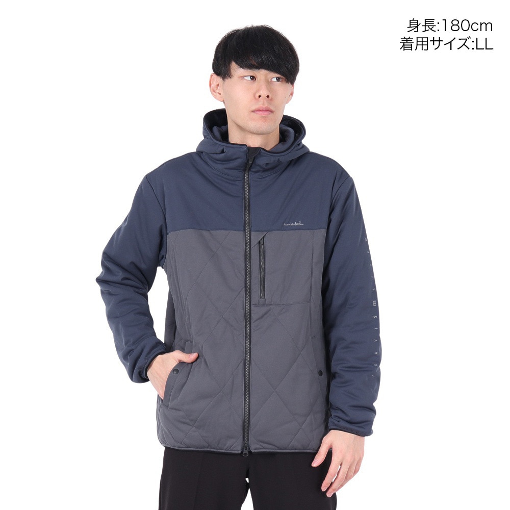 トラヴィスマシュー（Travis Mathew）（メンズ）ゴルフウェア アウター パディング フーディー ジャケット 7AI032-4NAV