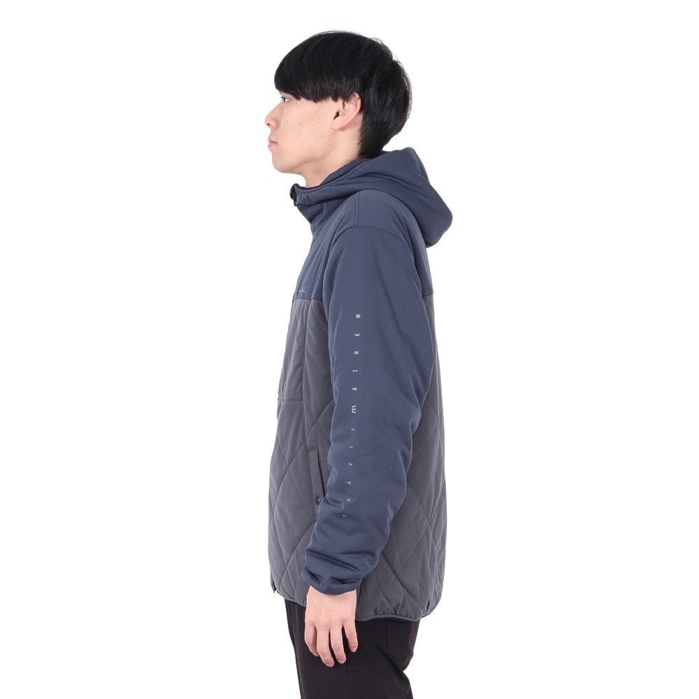 トラヴィスマシュー（Travis Mathew）（メンズ）ゴルフウェア アウター パディング フーディー ジャケット 7AI032-4NAV