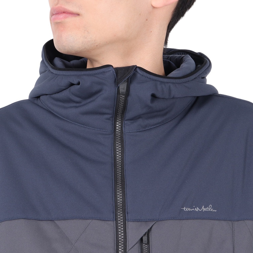 トラヴィスマシュー（Travis Mathew）（メンズ）ゴルフウェア アウター パディング フーディー ジャケット 7AI032-4NAV