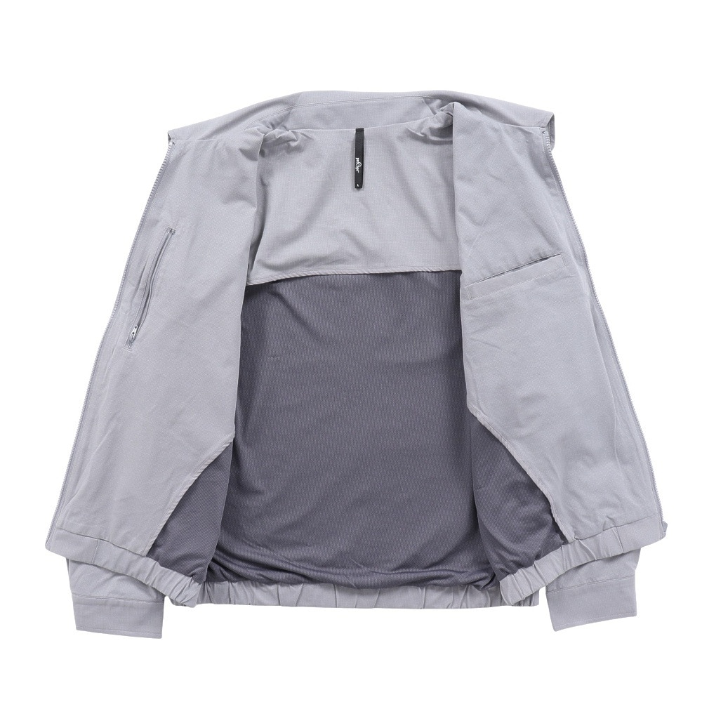 プリセプト（PRECEPT）（メンズ）ゴルフウェア アウター 吸水速乾 メッシュ ニット ジップ ブルゾン PREG24F010001 GRY