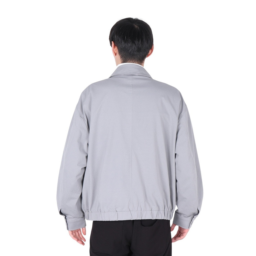 プリセプト（PRECEPT）（メンズ）ゴルフウェア アウター 吸水速乾 メッシュ ニット ジップ ブルゾン PREG24F010001 GRY