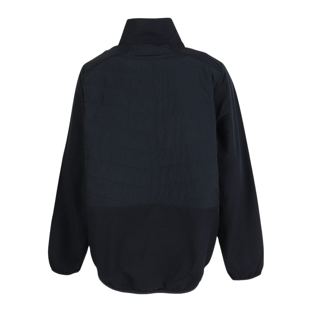 シルバースコット845（SILVERSCOTT845）（メンズ）ゴルフウェア アウター ハイブリッドパデッド ジャケット SS25FWJ009 BLK