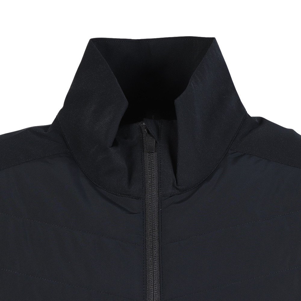 シルバースコット845（SILVERSCOTT845）（メンズ）ゴルフウェア アウター ハイブリッドパデッド ジャケット SS25FWJ009 BLK