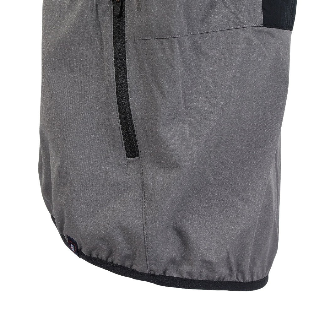 シルバースコット845（SILVERSCOTT845）（メンズ）ゴルフウェア アウター ハイブリッドパデッド ジャケット SS25FWJ009 GRY