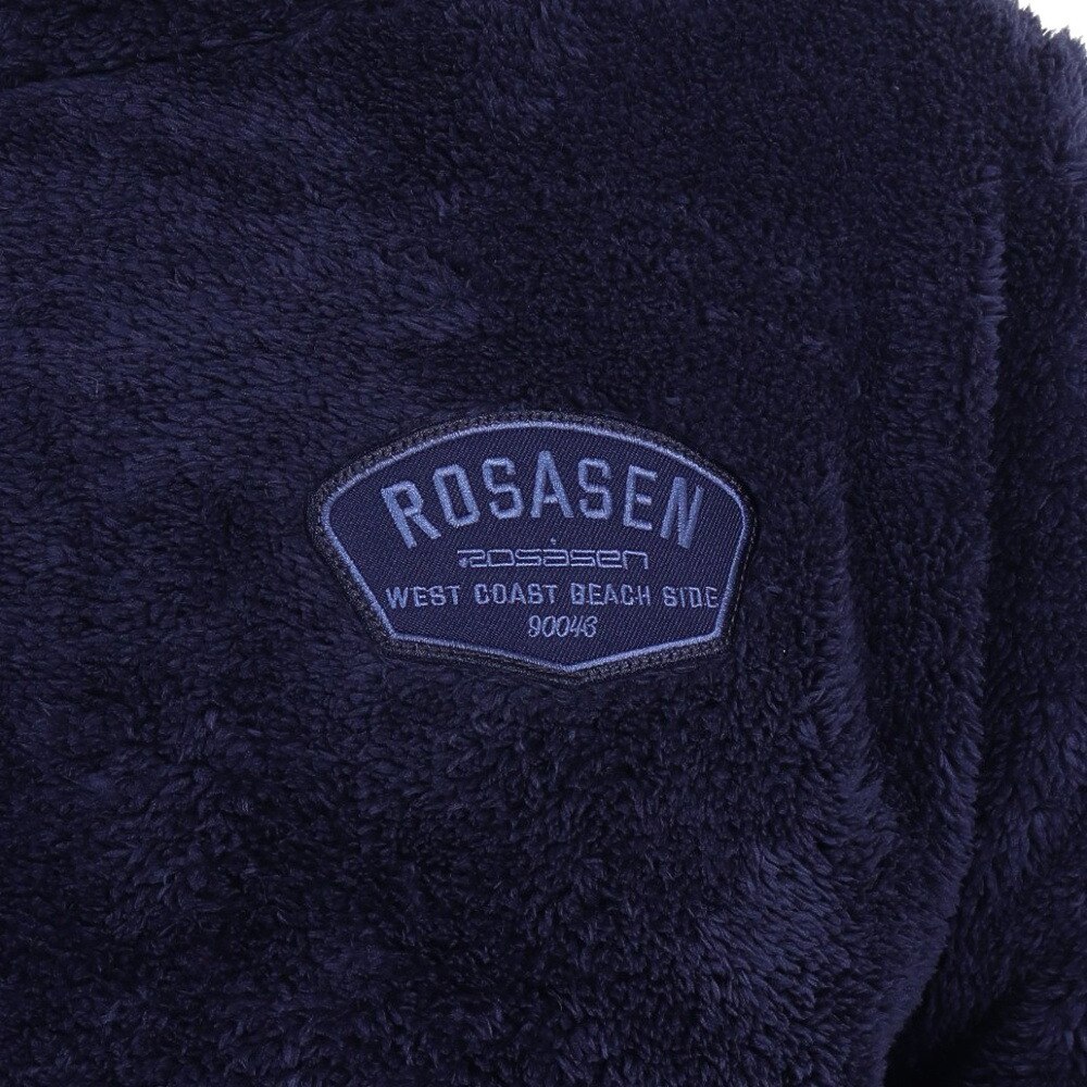 ROSASEN（メンズ）ゴルフウェア アウター ダブルフェイスボアパーカー 044-39011-098