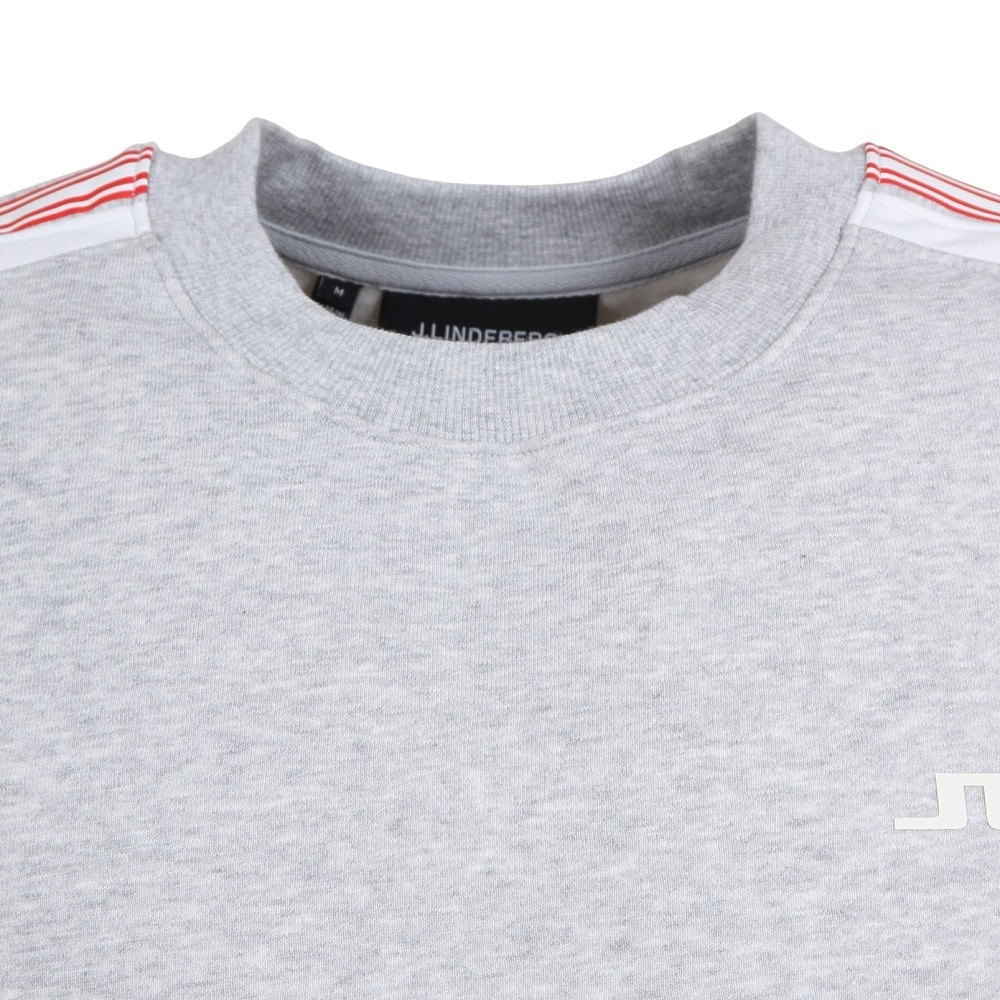 J.LINDEBERG（メンズ）ゴルフウェア アウター Sneaky ラバープリントクルーネック 071-39912-012