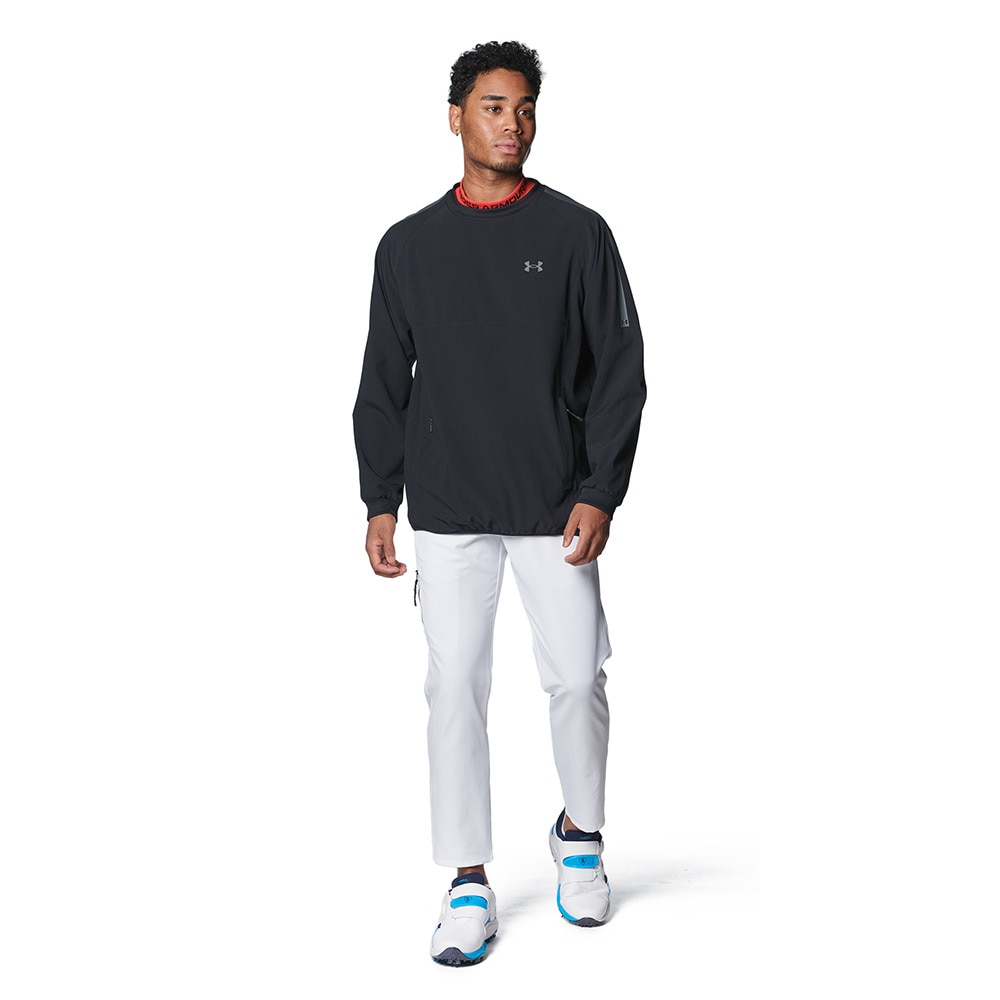 アンダーアーマー（UNDER ARMOUR）（メンズ）ゴルフウェア アウター 撥水 プルオーバージャケット 1384841 001