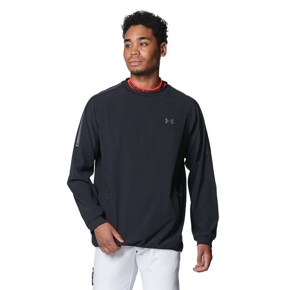 アンダーアーマー（UNDER ARMOUR）（メンズ）ゴルフウェア アウター 撥水 プルオーバージャケット 1384841 001