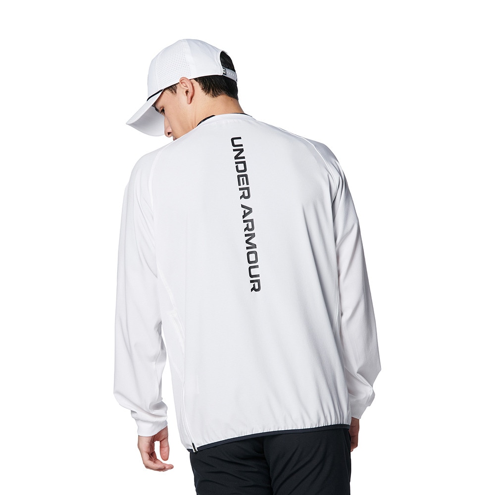 アンダーアーマー（UNDER ARMOUR）（メンズ）ゴルフウェア アウター 撥水 プルオーバージャケット 1384841 100