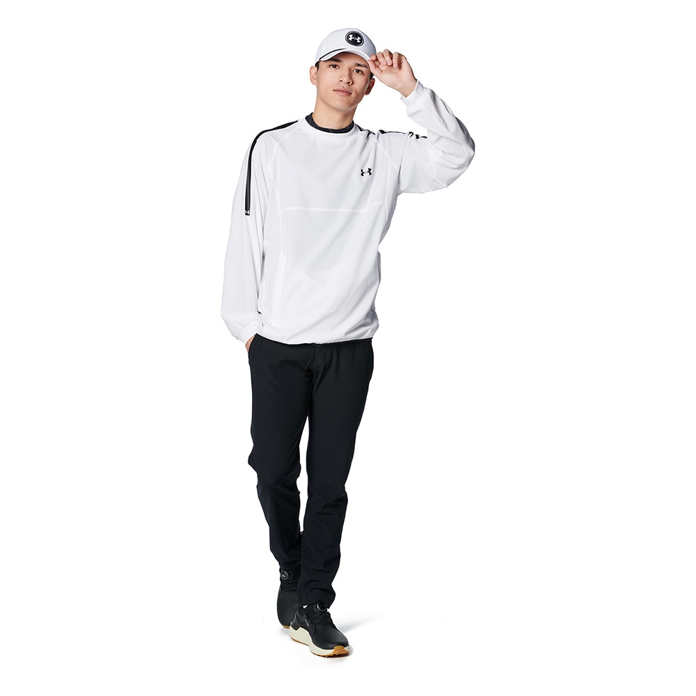 アンダーアーマー（UNDER ARMOUR）（メンズ）ゴルフウェア アウター 撥水 プルオーバージャケット 1384841 100