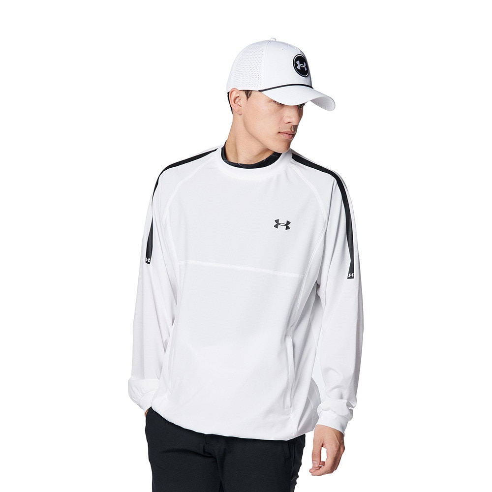 アンダーアーマー（UNDER ARMOUR）（メンズ）ゴルフウェア アウター プルオーバージャケット 1384841 100