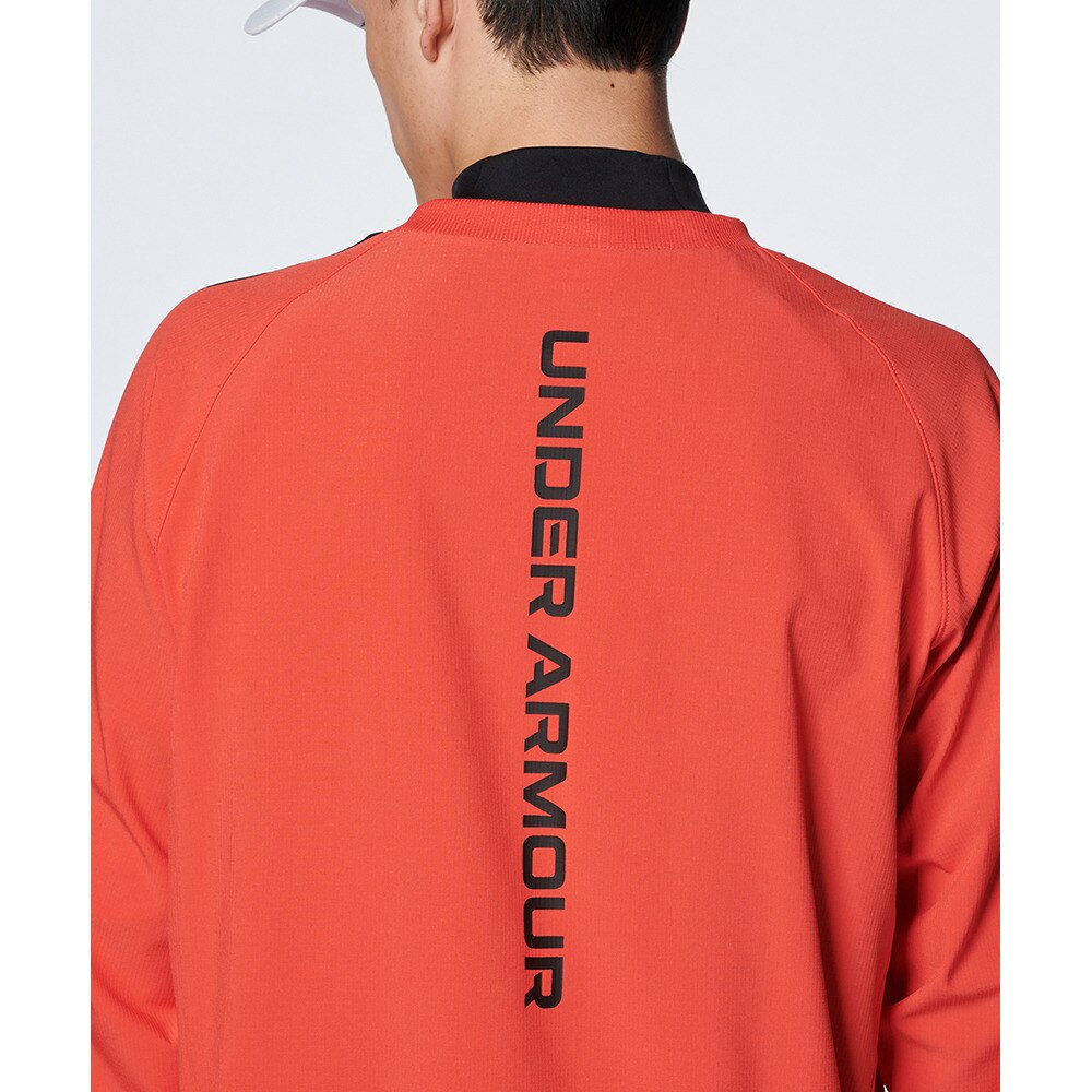 アンダーアーマー（UNDER ARMOUR）（メンズ）ゴルフウェア アウター 撥水 プルオーバージャケット 1384841 814