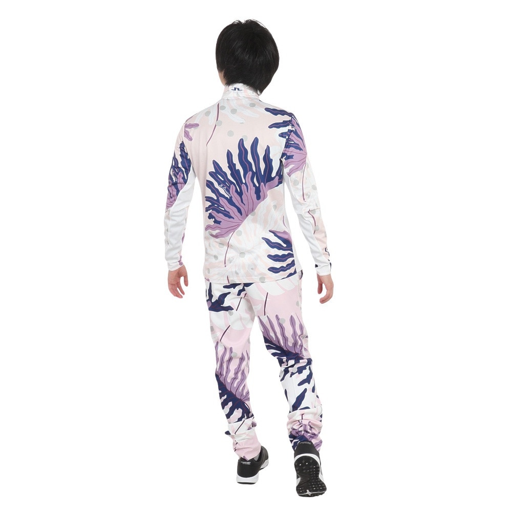 J.LINDEBERG（メンズ）ゴルフウェア アウター 速乾 軽量 Emanuel プリント ミッドレイヤー ジャケット 071-31210-072