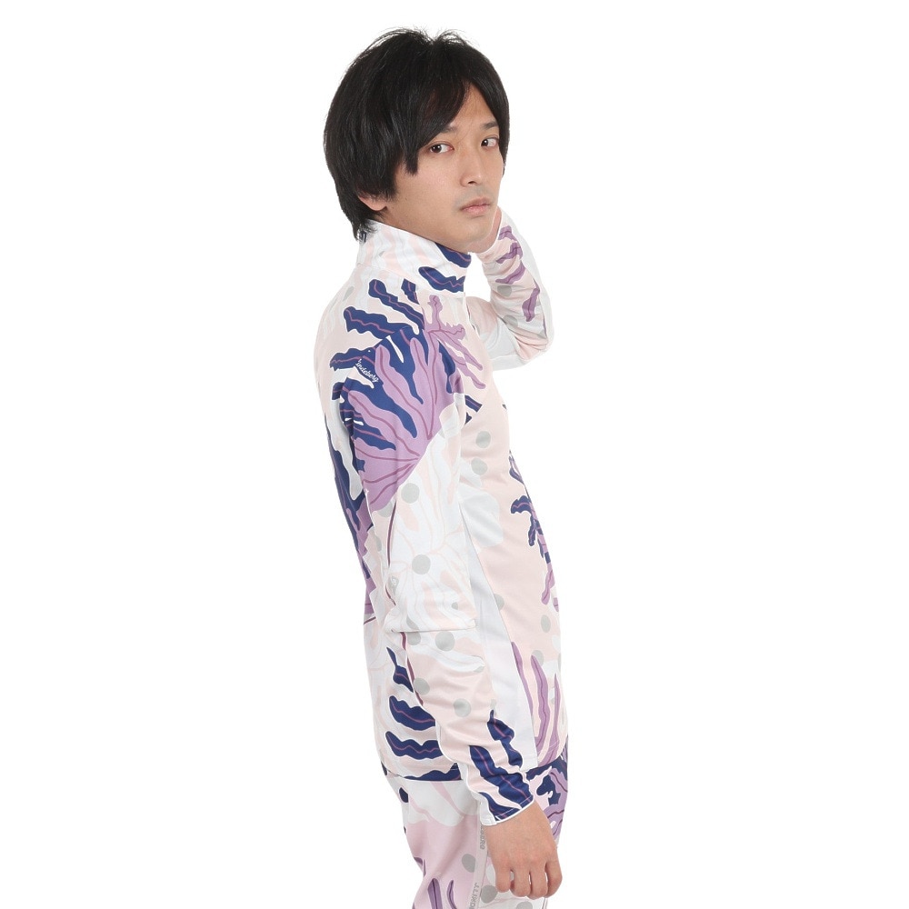 J.LINDEBERG（メンズ）ゴルフウェア アウター 速乾 軽量 Emanuel プリント ミッドレイヤー ジャケット 071-31210-072
