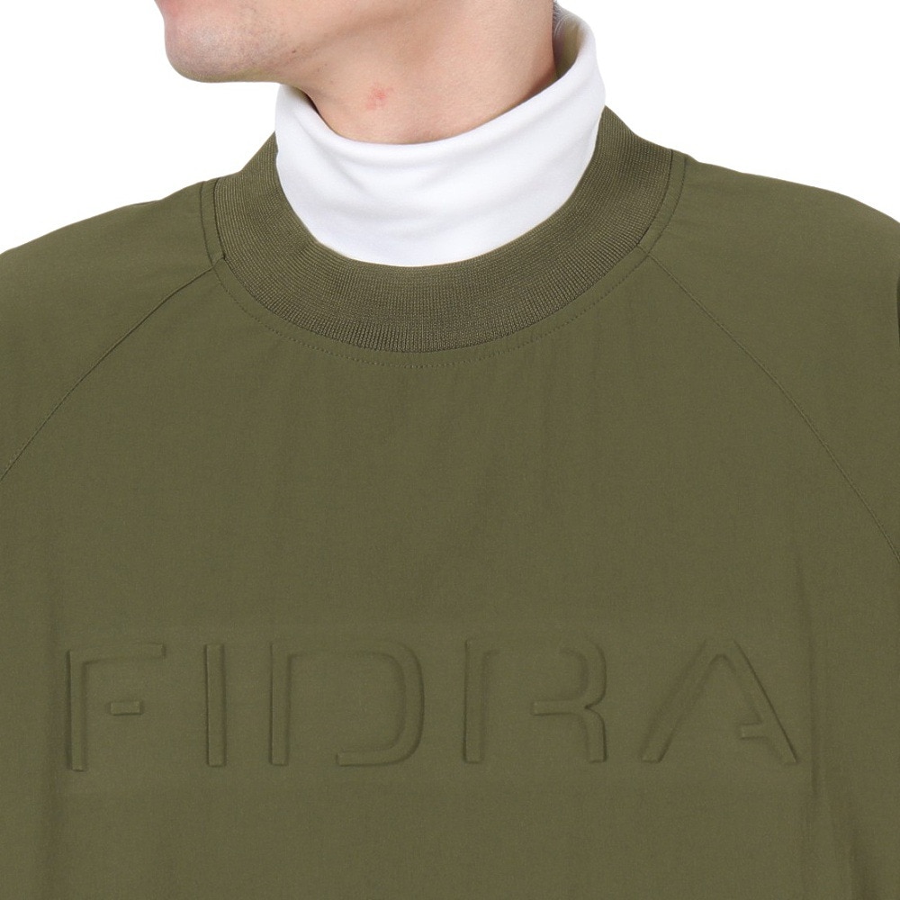 フィドラ（FIDRA）（メンズ）ゴルフウェア アウター 撥水 冷感 プルオーバーブルゾン FV5RTY16 KHK