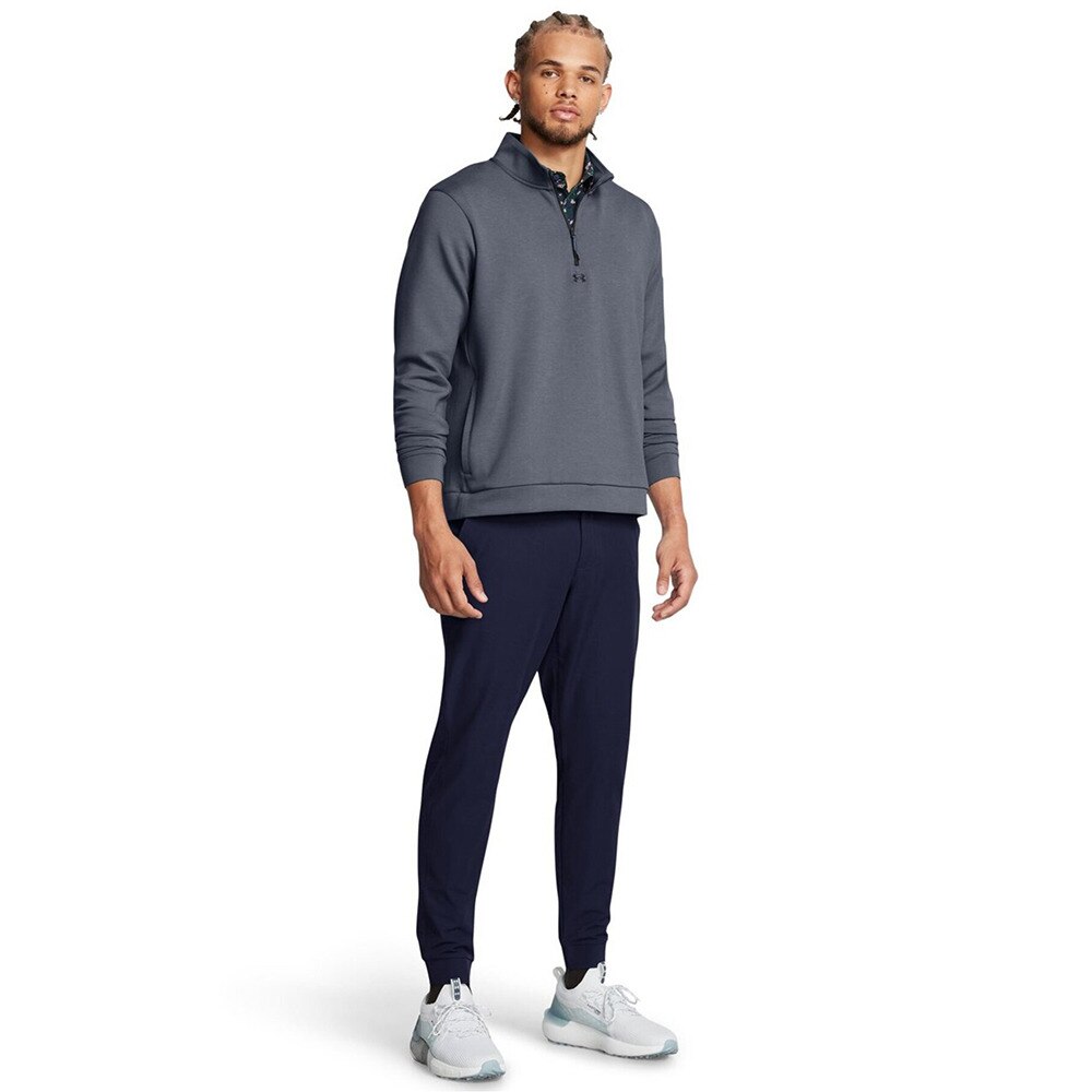 アンダーアーマー（UNDER ARMOUR）（メンズ）ゴルフウェア アウター 速乾 DriveMidlayerプルオーバー 1387124 044