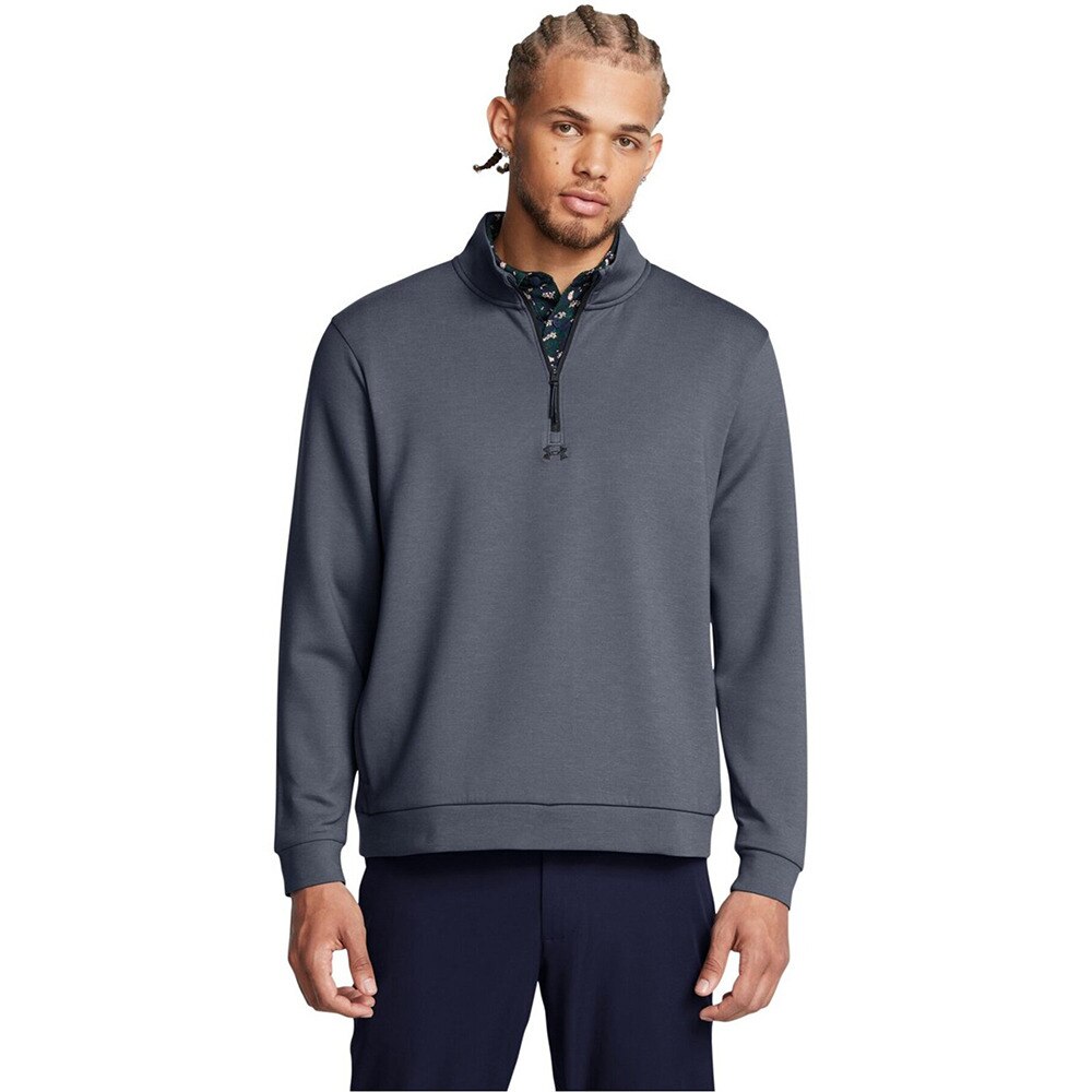 アンダーアーマー（UNDER ARMOUR）（メンズ）ゴルフウェア アウター 速乾 DriveMidlayerプルオーバー 1387124 044