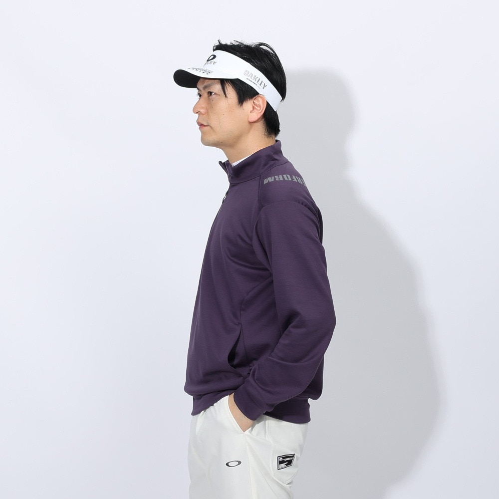オークリー（OAKLEY）（メンズ）ゴルフウェア アウター STALWART CRESCENT ハーフジップ フリース FOA407319-82D