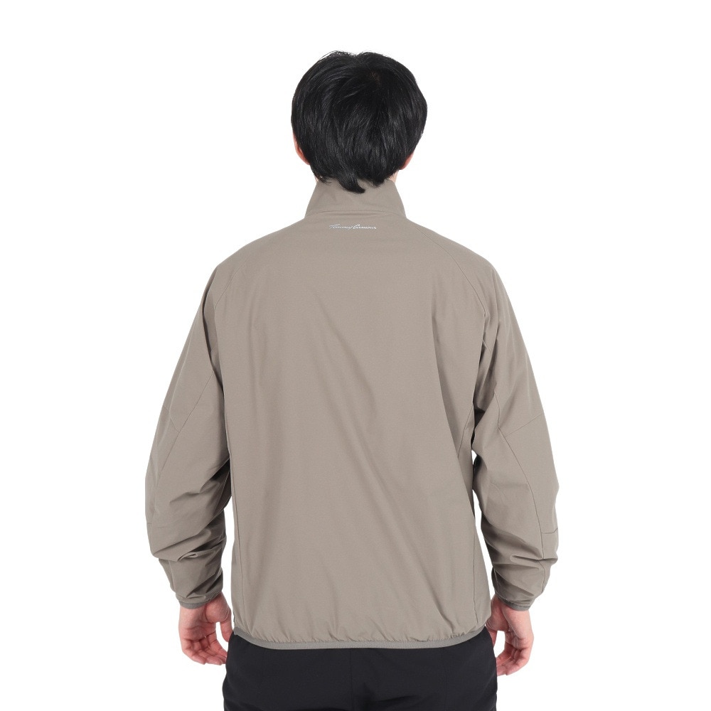 トミーアーマー（Tommy Armour）（メンズ）ゴルフウェア アウター 撥水 裏起毛 3Dプルオーバー TATSV24F010004 KHK