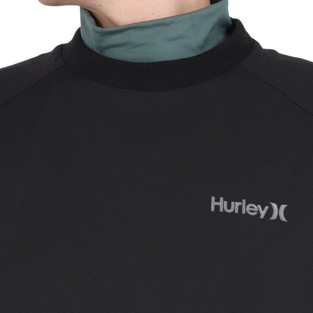 ハーレー（HURLEY）（メンズ）ゴルフウェア アウター UVカット PHANTOM ウーブン プルオーバー 24XBOMBR008-BLK