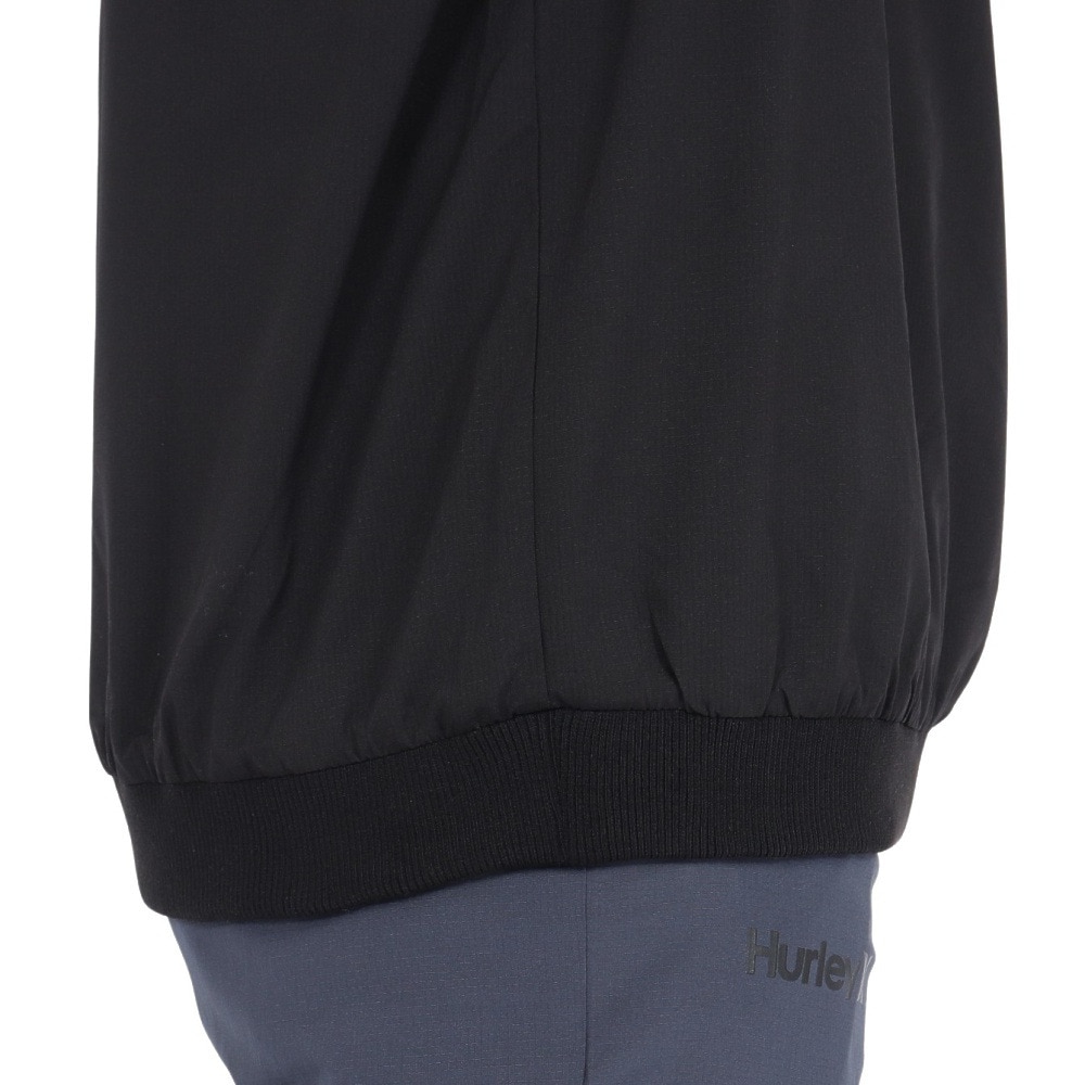 ハーレー（HURLEY）（メンズ）ゴルフウェア アウター UVカット PHANTOM ウーブン プルオーバー 24XBOMBR008-BLK