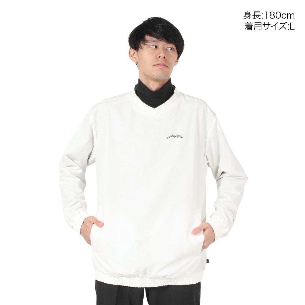 プーマ（PUMA）（メンズ）ゴルフウェア アウター Vネック ウィンドピステ 631657-03