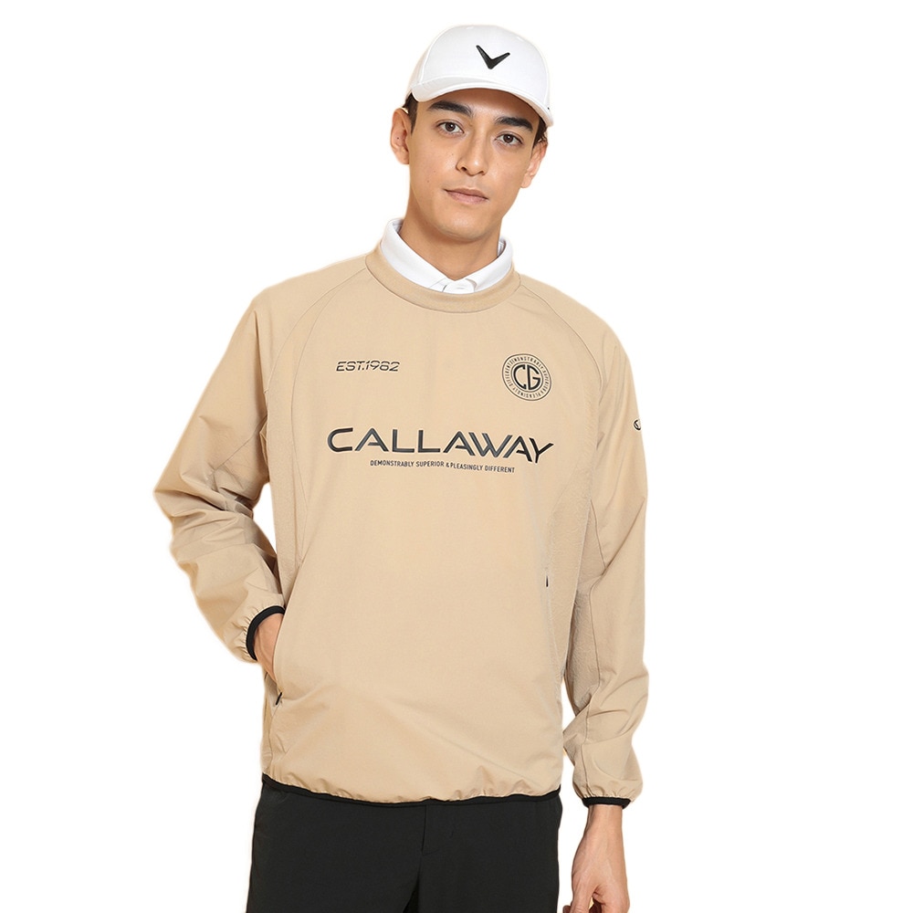 キャロウェイ（CALLAWAY）（メンズ）ゴルフウェア アウター 8WAYストレッチクルーネックブルゾン C25115101-1040