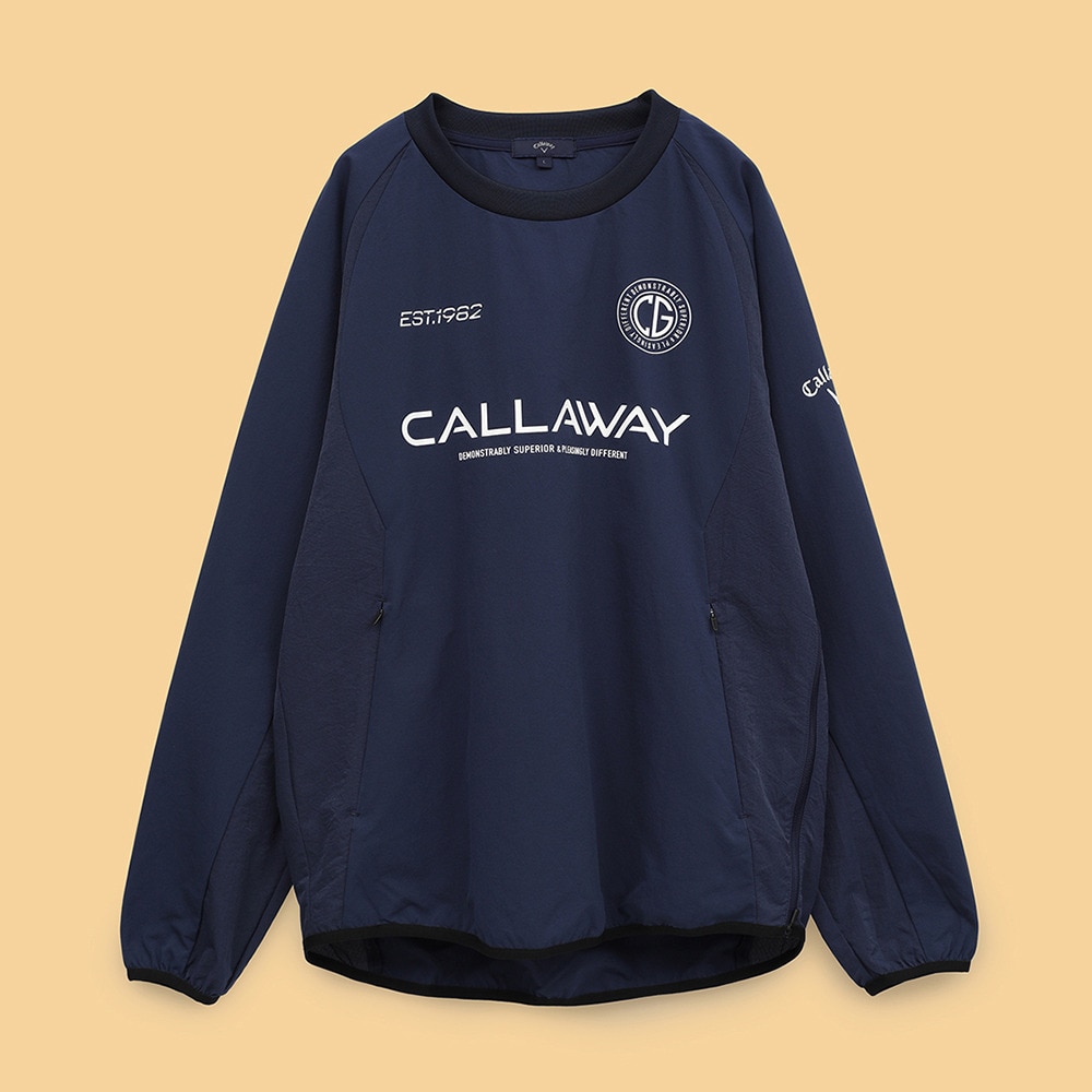 キャロウェイ（CALLAWAY）（メンズ）ゴルフウェア アウター 8WAYストレッチ クルーネックブルゾン C25115101-1120