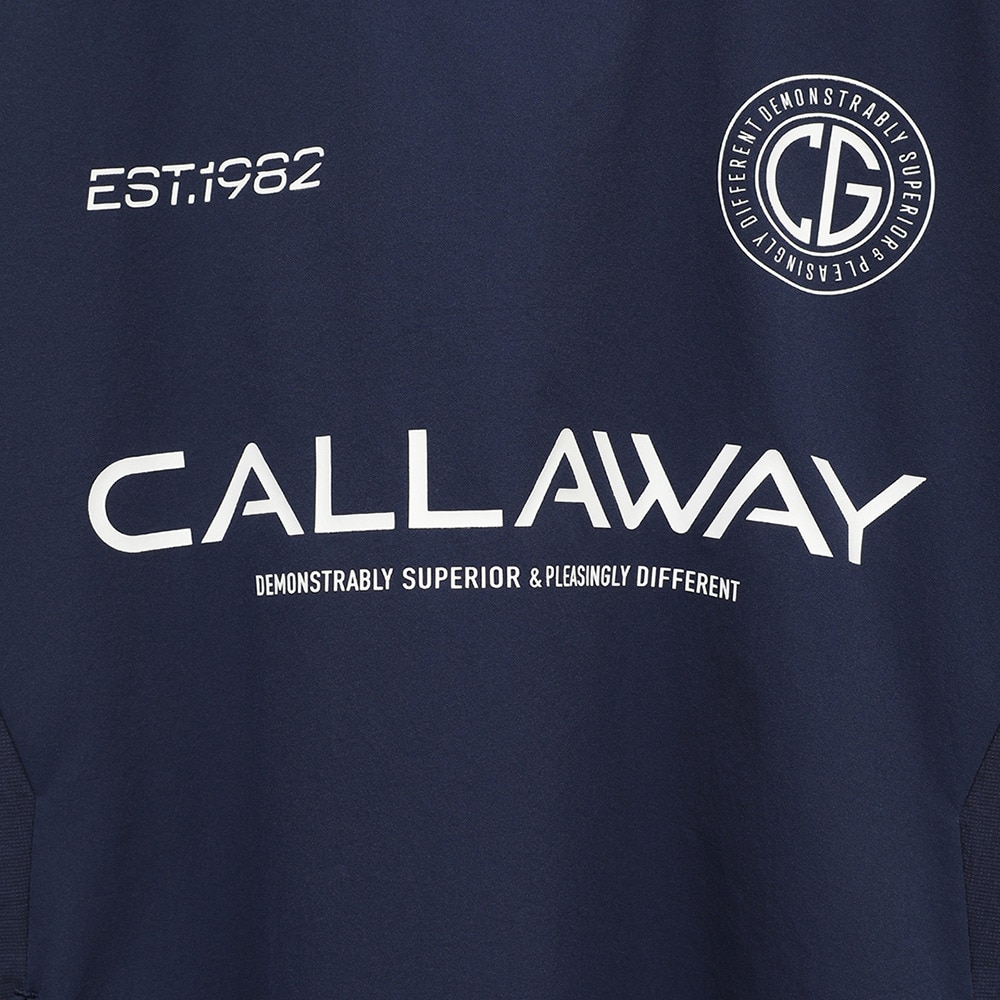 キャロウェイ（CALLAWAY）（メンズ）ゴルフウェア アウター 8WAYストレッチ クルーネックブルゾン C25115101-1120
