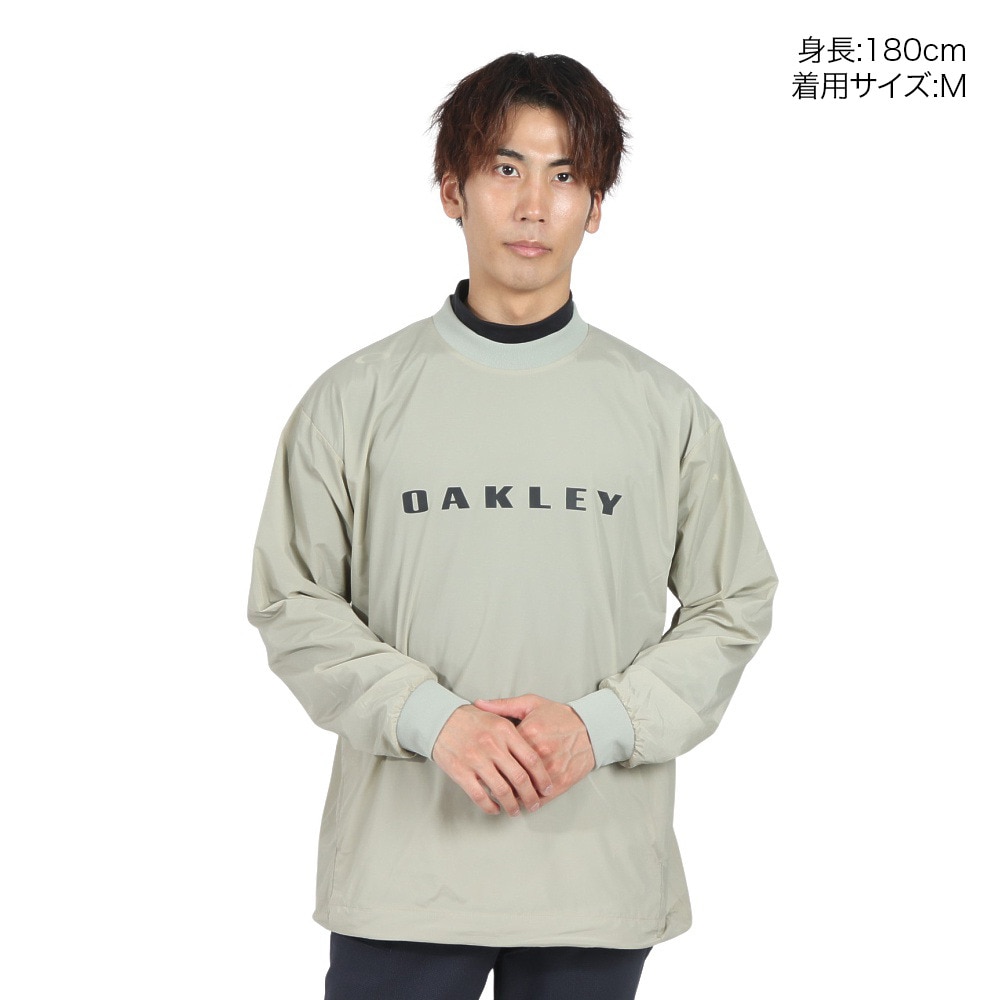 オークリー（OAKLEY）（メンズ）ゴルフウェア アウター 撥水 防風 プルオーバー LT ジャケット FOA407597-89C
