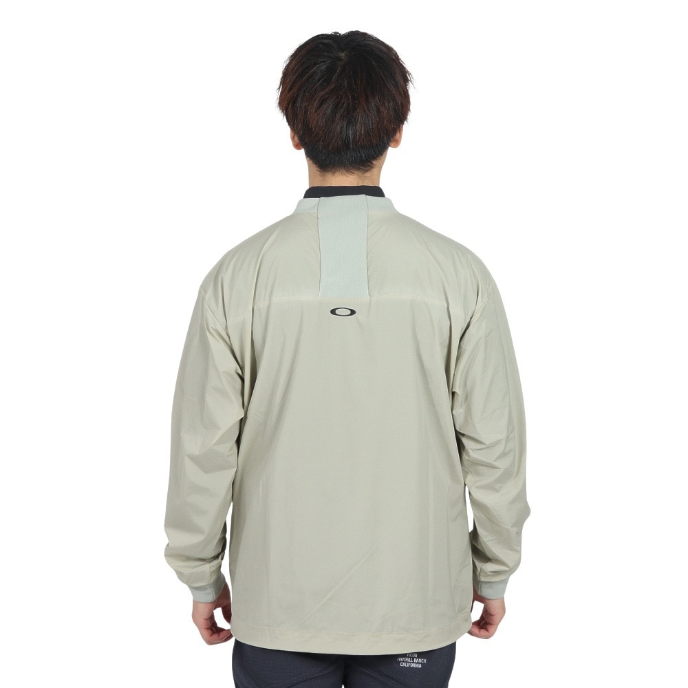 オークリー（OAKLEY）（メンズ）ゴルフウェア アウター 撥水 防風 プルオーバー LT ジャケット FOA407597-89C