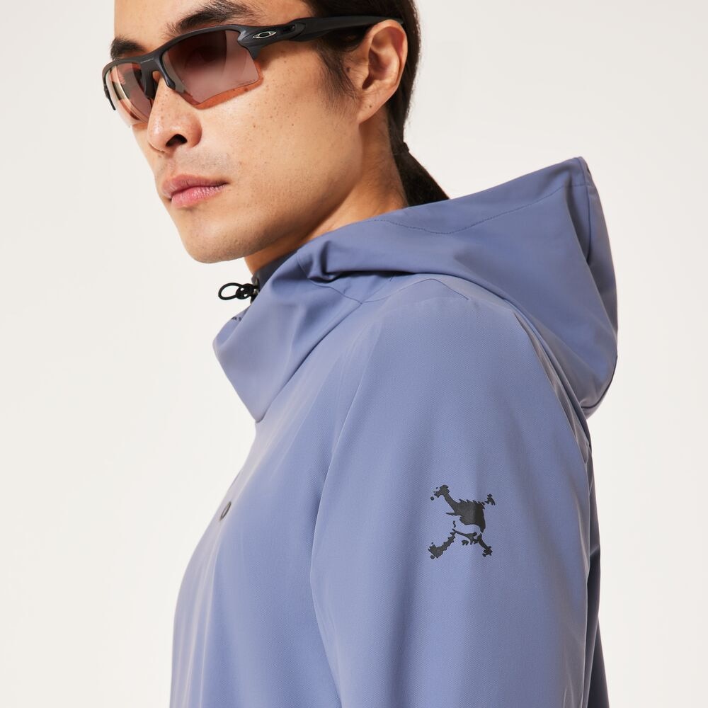 オークリー（OAKLEY）（メンズ）ゴルフウェア アウター 撥水 接触冷感 SKULL TRUSTY プルオーバー フーディ FOA407619-62C