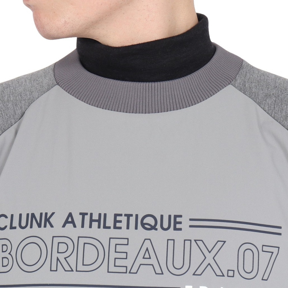 クランク（CLUNK）（メンズ）ゴルフウェア アウター 防風 ウィンドウ プルオーバー ジャケット CL5QTY08 MGRY