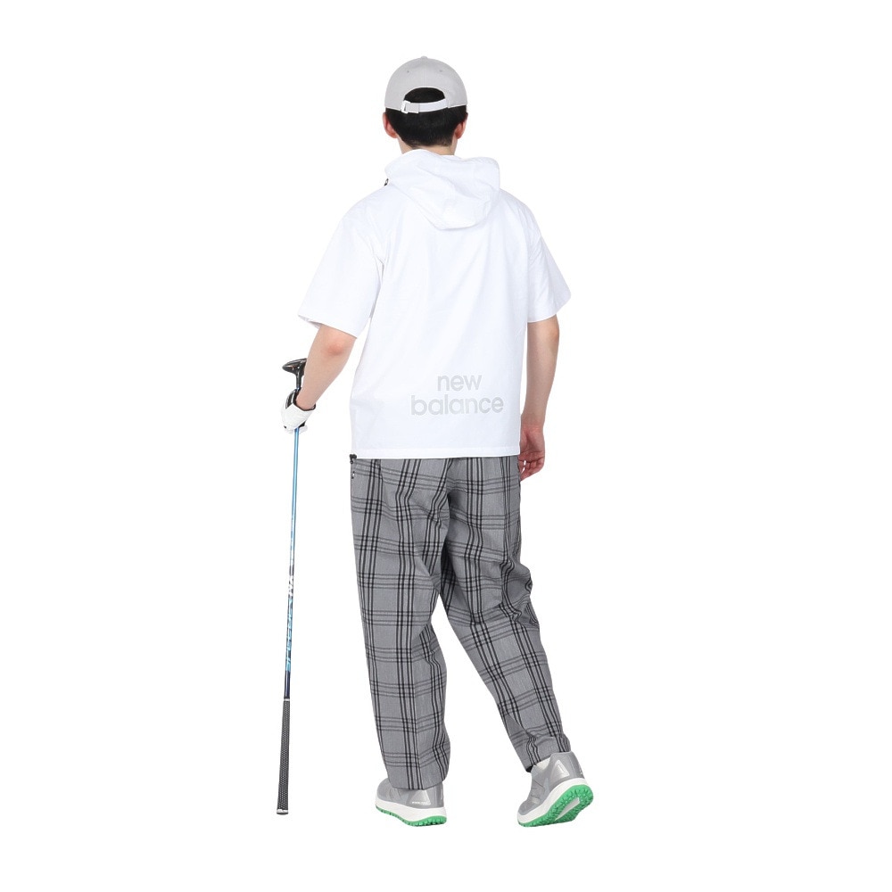 ニューバランス（new balance）（メンズ）ゴルフウェア ハーフジップ プルオーバー フーディー 012-5121001-030
