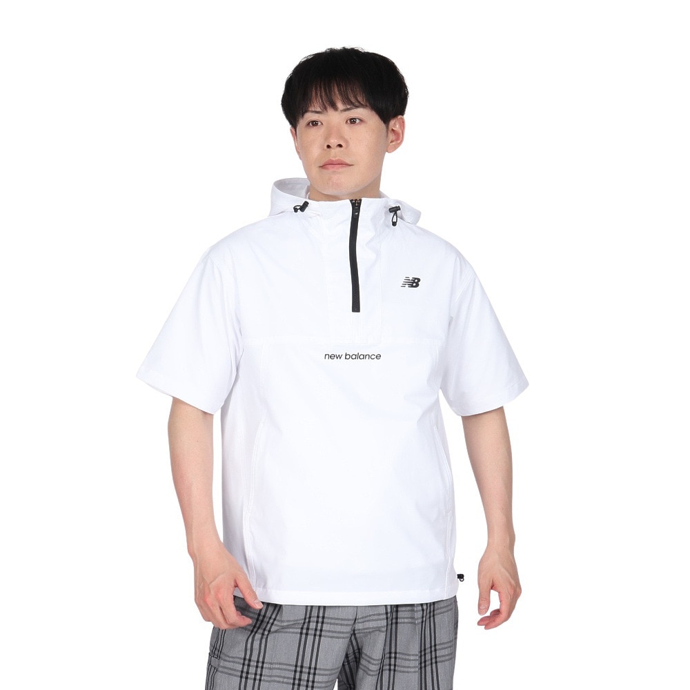 ニューバランス（new balance）（メンズ）ゴルフウェア ハーフジップ プルオーバー フーディー 012-5121001-030