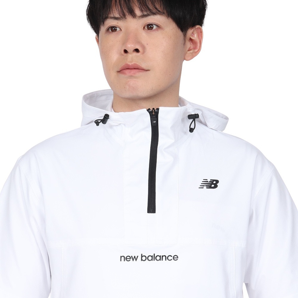 ニューバランス（new balance）（メンズ）ゴルフウェア ハーフジップ プルオーバー フーディー 012-5121001-030