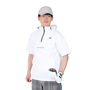 (メンズ)ゴルフウェア ハーフジップ プルオーバー フーディー 012-5121001-030