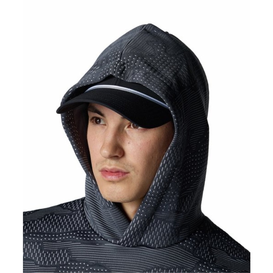アンダーアーマー（UNDER ARMOUR）（メンズ）ゴルフウェア ドライブ ミッドレイヤー ジャカード フーディー 6003724 025