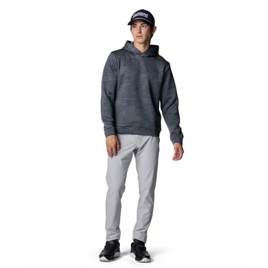 アンダーアーマー（UNDER ARMOUR）（メンズ）ゴルフウェア ドライブ ミッドレイヤー ジャカード フーディー 6003724 025