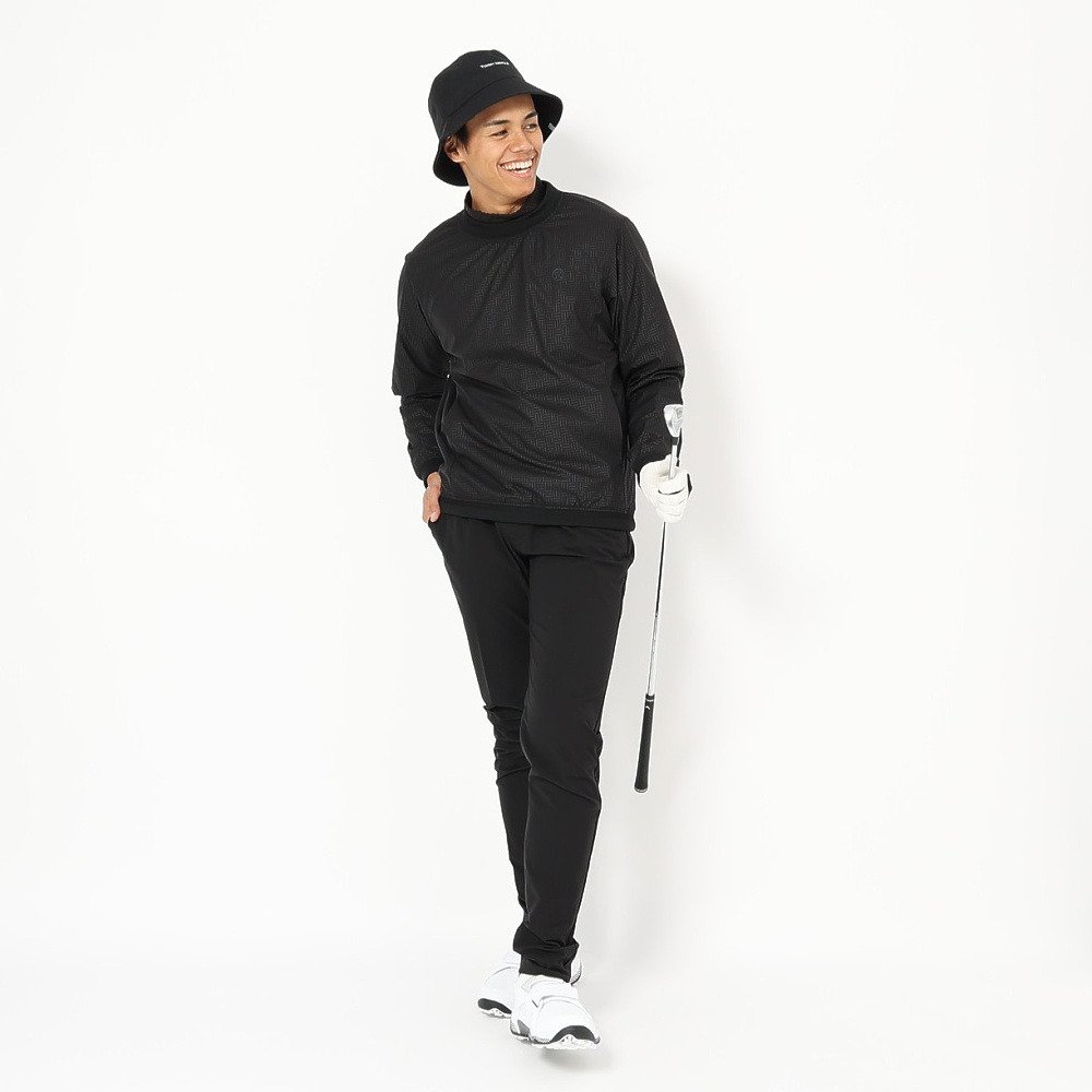 トミーアーマー（Tommy Armour）（メンズ）ゴルフウェア アウター 防風 エンボスタフタスニードジャック ジャケット TATSV26S010011 BLK