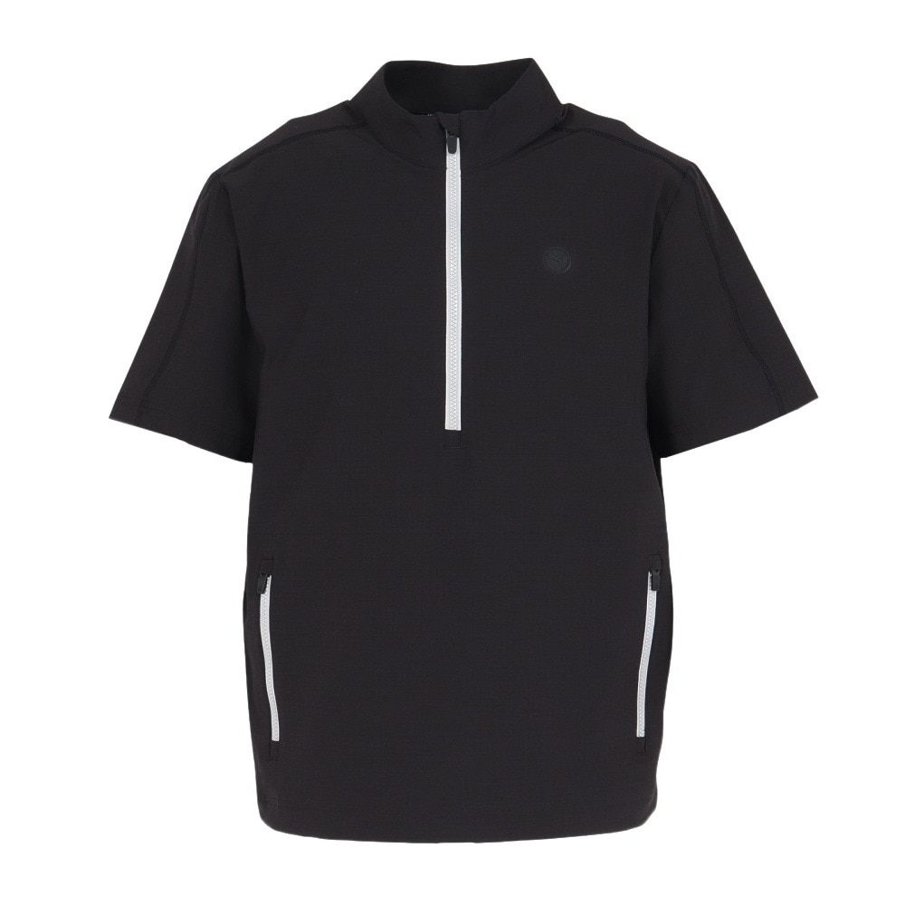 プーマ（PUMA）（メンズ）ゴルフウェア アウター RIPGUARD 半袖 プルオーバー 633934-01
