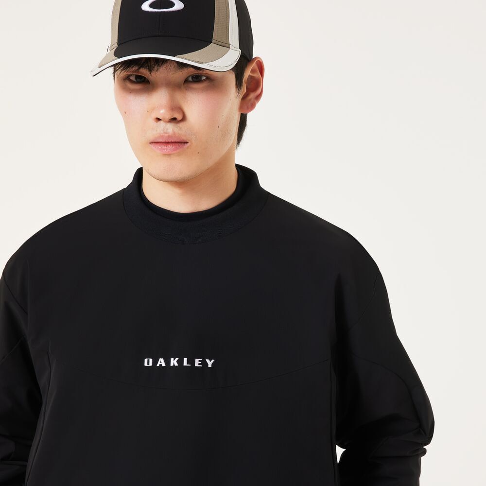 オークリー（OAKLEY）（メンズ）ゴルフウェア アウター UNDULATE CREW プルオーバージャケット FOA408139-02E