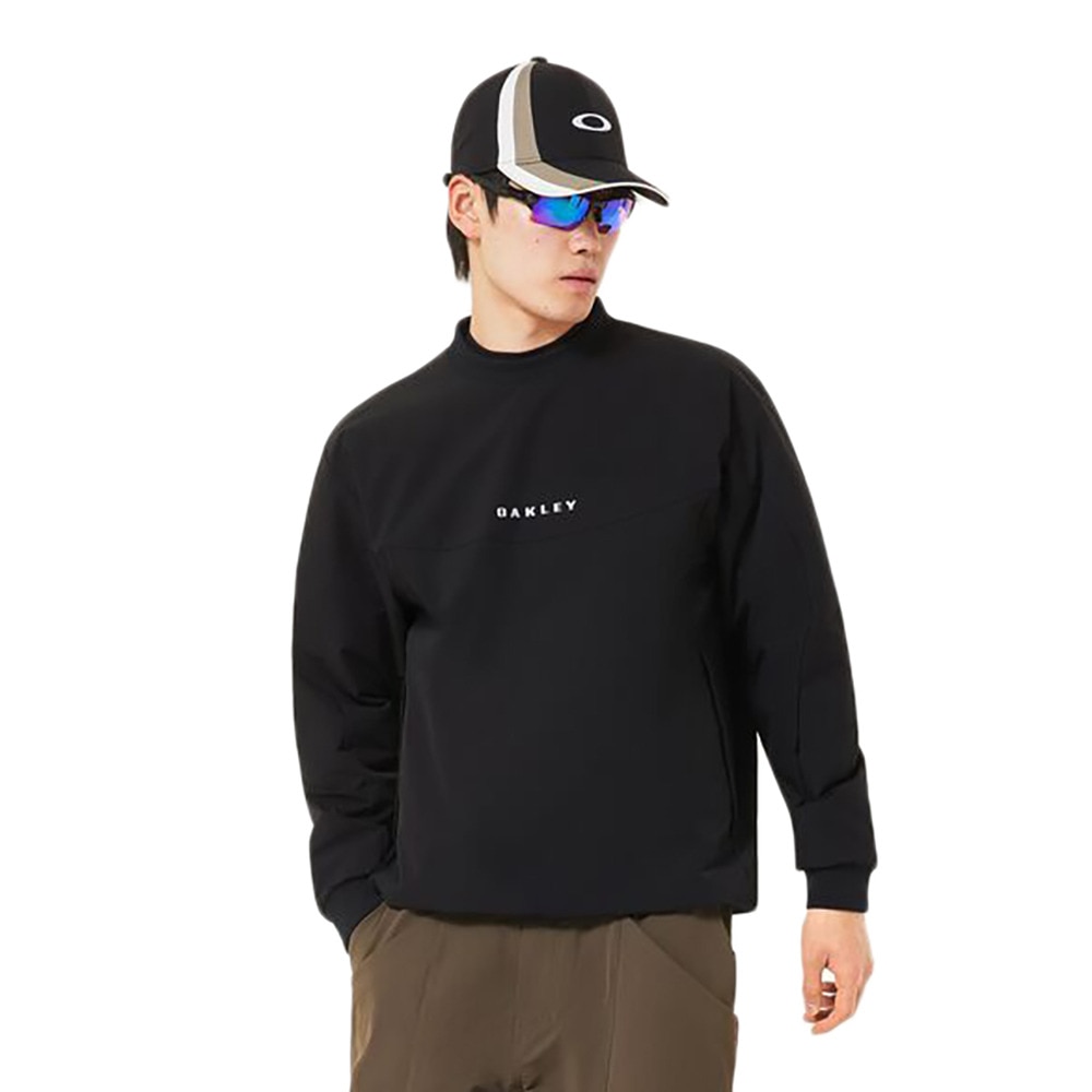 オークリー（OAKLEY）（メンズ）ゴルフウェア アウター UNDULATE CREW プルオーバージャケット FOA408139-02E
