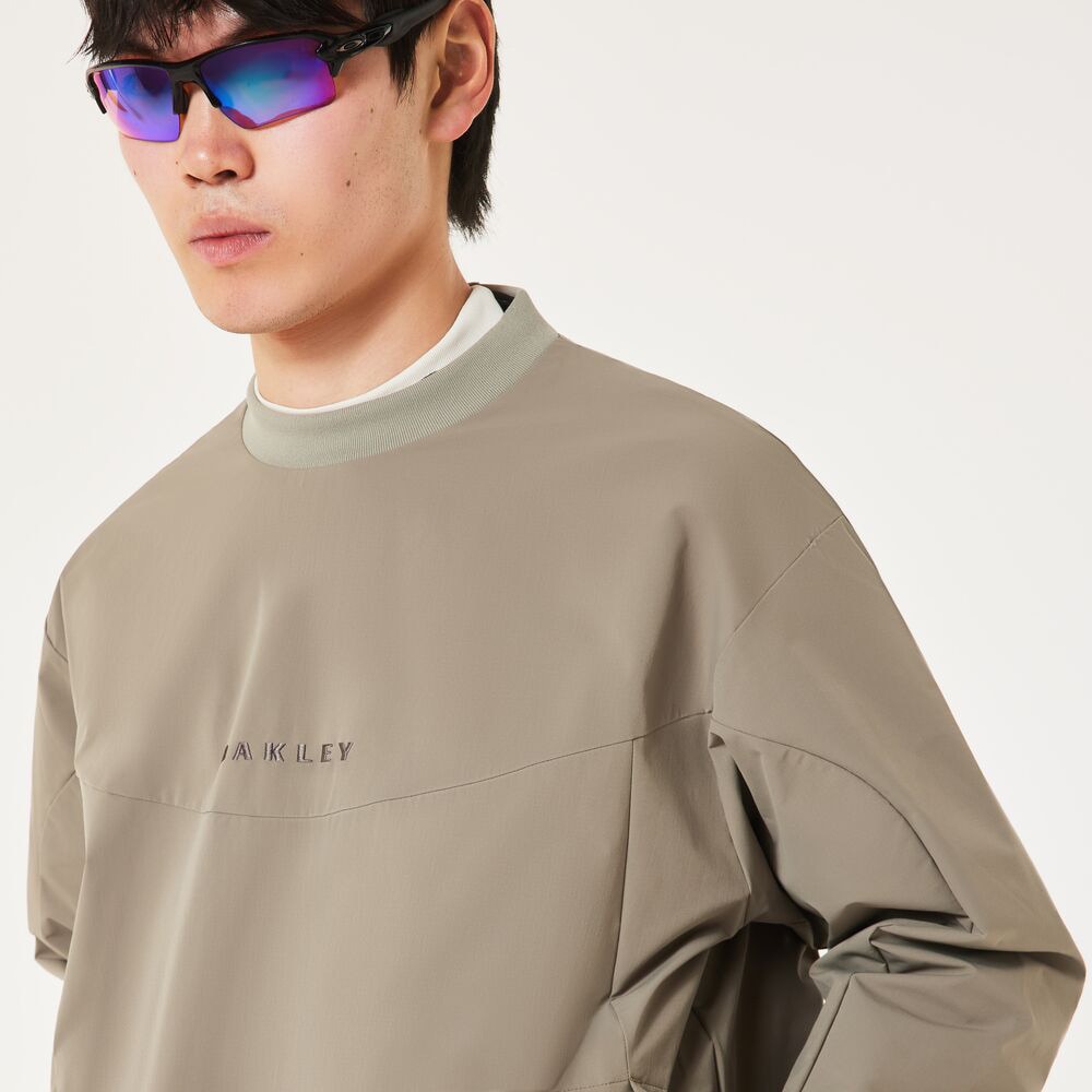 オークリー（OAKLEY）（メンズ）ゴルフウェア アウター UNDULATE CREW プルオーバージャケット FOA408139-7C9