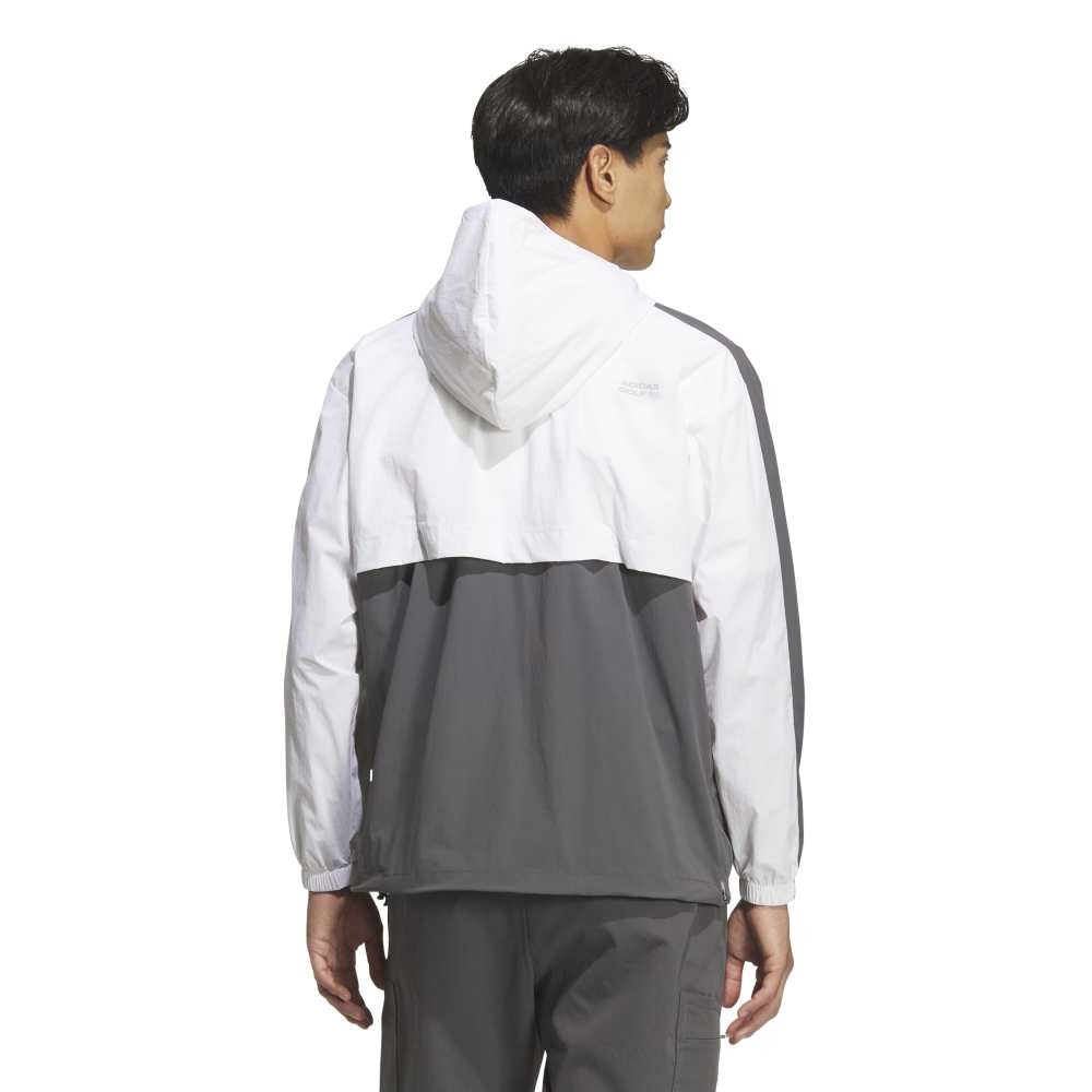 アディダス（adidas）（メンズ）ゴルフウェア アウター BTC クオータージップ フード プルオーバー 長袖 JUW87-JM9597 W